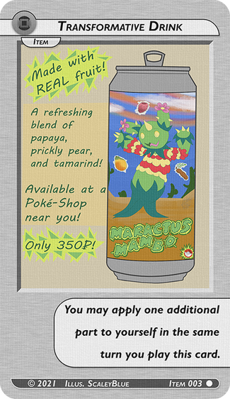 Item 03 Transformative Drink (ScaleyBlue)