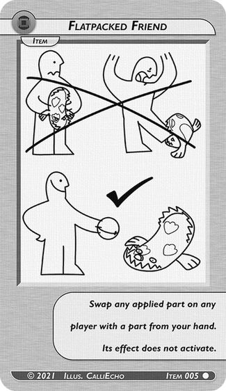 Item 05 Flatpacked Friend (CalliEchoTF)